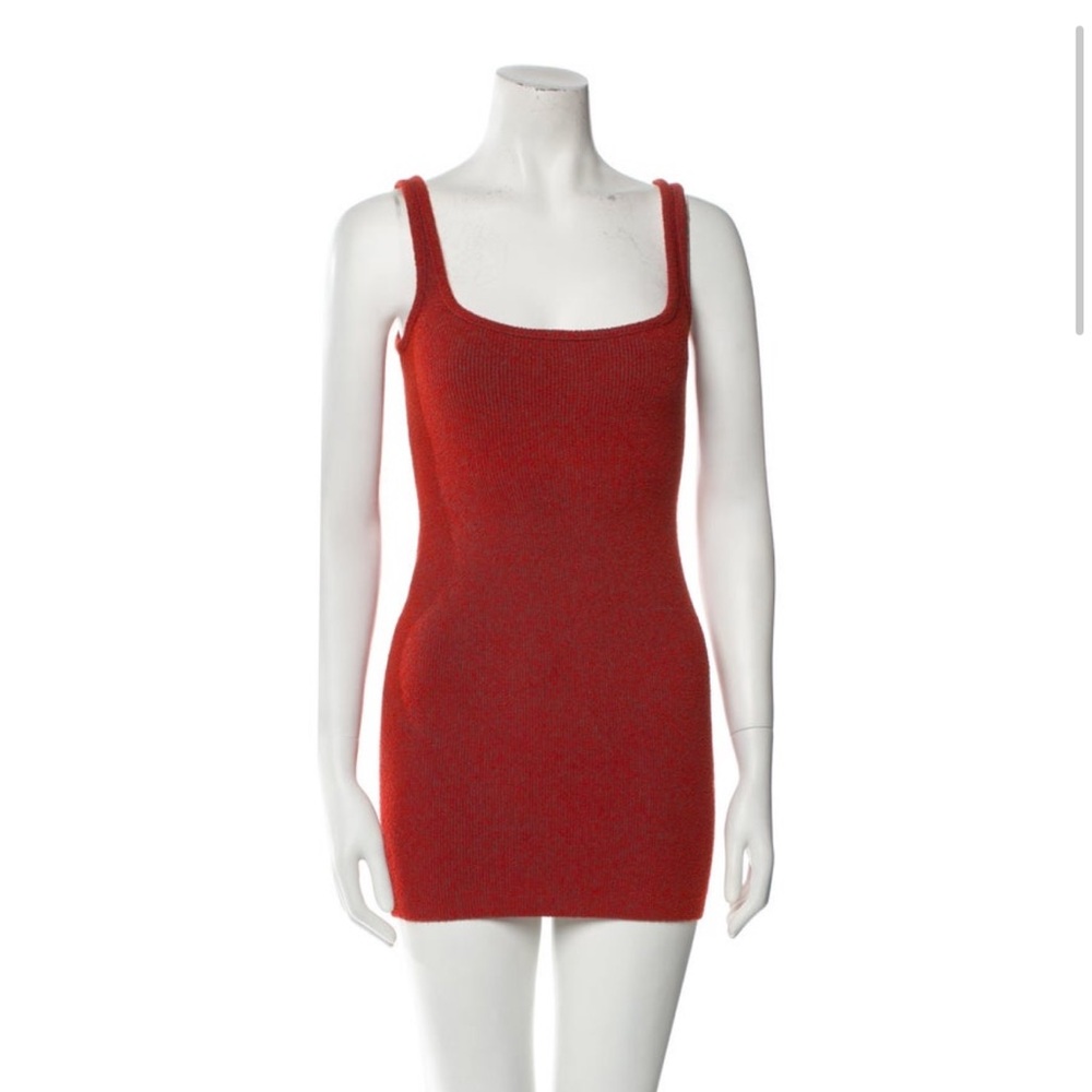 Yeezy Red Mini Dress